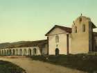 California - Mission Santa Inez Ca 1898 Art Print