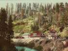 California - Spring House Shasta Springs Ca 1898