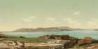 California - the Golden Gate and Mt Tamalpais Ca 1900 Art Print