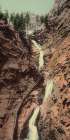 Colorado - Seven Falls Cheyenne Canyon Ca 1898 Art Print