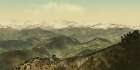 Colorado - Snowy Range from Bellevueca 1898 Art Print
