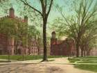Connecticut - Phelps Hall and Lyceum Yale College Ca 1901