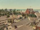 Florida - Custom House and Harbor Key West Ca 1900