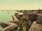 Florida - Fort Marion St Augustine and Harbor Ca 1898