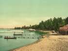 Florida - the Beach Harbor Point Ca 1902