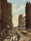 Illinois - State Street North from Madison Chicago Ca 1900 Art Print