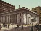 Illinois Trust and Savings Bank Chicago Ca 1900 Art Print
