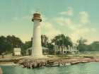 Mississippi - the Biloxi Light Biloxi Ca 1901
