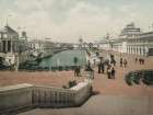 Nebraska - Grand Court Looking West Trans-mississippi Exposition Ca 1890