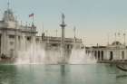 Nebraska - Neptunes Fountain Ca 1898 Art Print