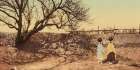 New Mexico - Going to the Spring Pueblo of San Juan Ca 1898 Art Print
