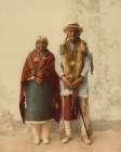 New Mexico - Jose Jesus and Wife Ca 1899 Art Print