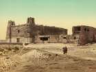 New Mexico - Old Church at Pueblo of Acoma Ca 1902 Art Print