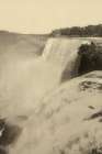 New York - American Fall from Goat Island Niagara Ca 1900 Art Print