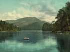 New York - Blue Mountain from Eagle Lake Adirondack Mountains Ca 1902 Art Print