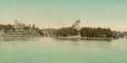 New York - Hopewell Hall and Castle Rest Thousand Islands Ca 1902 Art Print