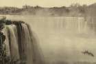 New York - Horseshoe Fall from Goat Island Niagara Ca 1898 Art Print