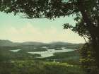New York - Lower Saranac Lake Adirondack Mountains Ca 1902 Art Print