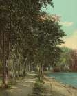 New York - Shore Path at Huletts Lake George Ca 1904