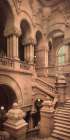 New York - Staircase to the Capitol Albany Ca 1902