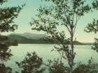 New York - Upper St Regis Lake Adirondack Mountains Ca 1902 Art Print