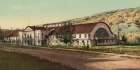 South Dakota - Plunge Bath Hot Springs Ca 1898 Art Print