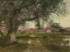 Texas - Mission San Antonio General View Ca 1898 Art Print