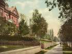 Utah - Brigham Street Salt Lake City Ca 1900 Art Print
