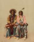 Utah - Pee Viggi and Squaw Ca 1899 Art Print