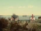 Virginia - Yorktown Harbor Ca 1903 Art Print
