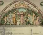 Washington Dc - Library of Congress Lyric Poetry by H O Walker Ca 1901 Art Deco Print