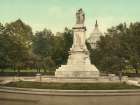 Washington Dc - Naval Monument Ca 1898 Art Print