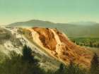 Wyoming - Jupiter Terrace Yellowstone Park Ca 1902 Art Print