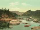Wyoming Lake Damalia Wind River Mountains Ca 1898 Art Print