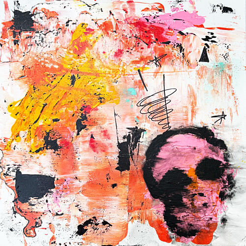 Pink Skull