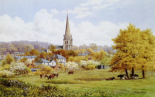 Dorking, Surrey Art Print by Alfred Quinton