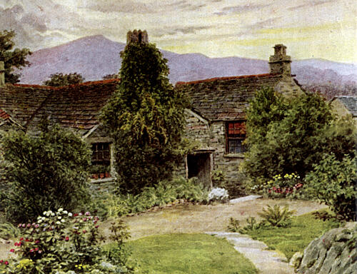 Dove Cottage, Grasmere Art Print