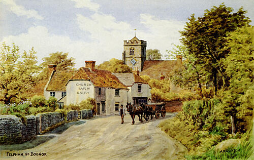 Felpham Near Bognor Regis, West Sussex Art Print