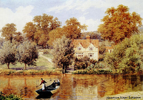 Hampton Ferry Nar Evesham, Worcestershire