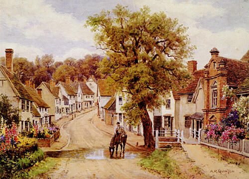 Kersey Village, Suffolk