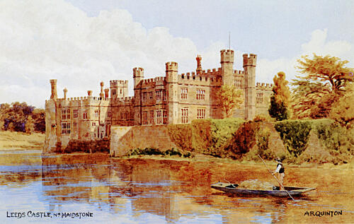 Leeds Castle Near Maidstone, Kent