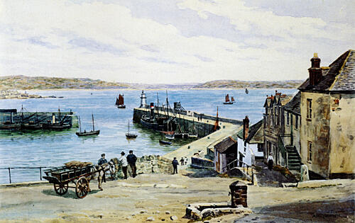 Newlyn Harbour, Cornwall
