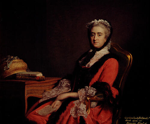 Lady Caroline Fox, Baroness Holland 1766