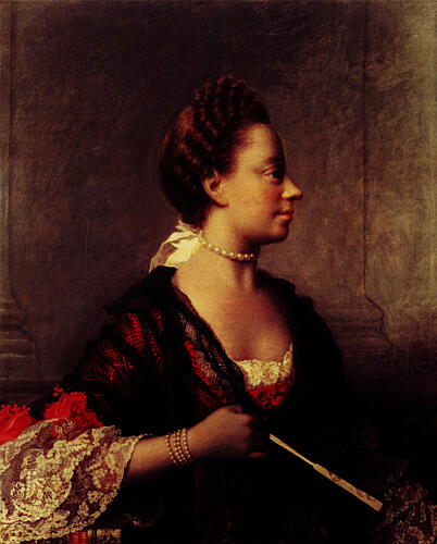 Queen Charlotte with a Fan 1784