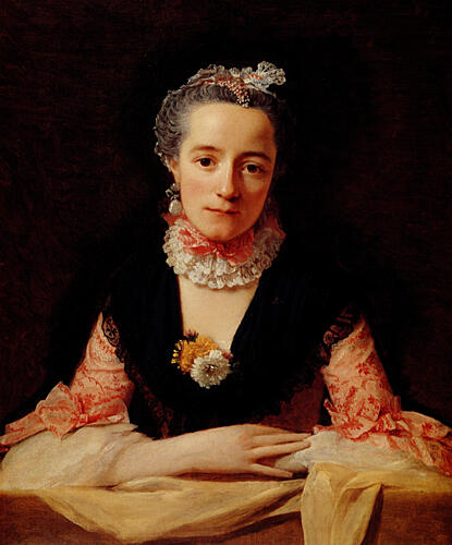 Young Lady in a Pink Dress