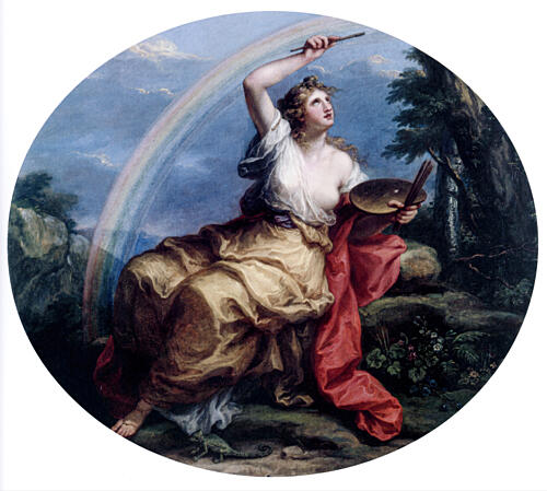 Colouring 1779 Art Print by Angelica Kauffman