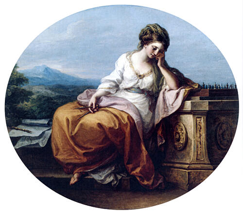 Composition 1779 Art Print by Angelica Kauffman