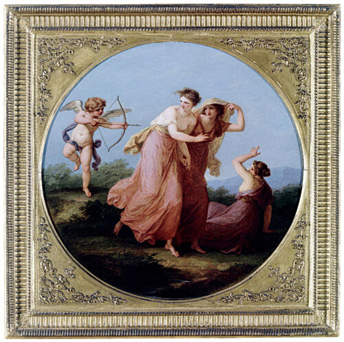 Cupids Revenge 1777 Art Print by Angelica Kauffman