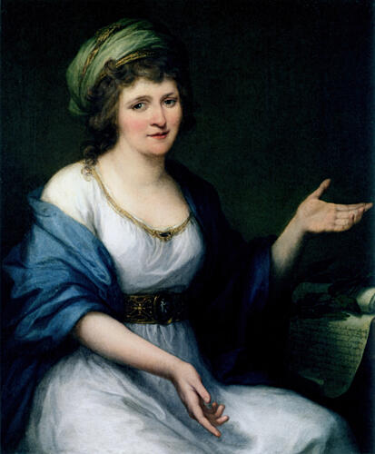 Impromptu Virtuoso Fortunata Sugher Fantastici 1792 Art Print