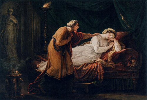 Penelope Awakened by Eurycleia 1772